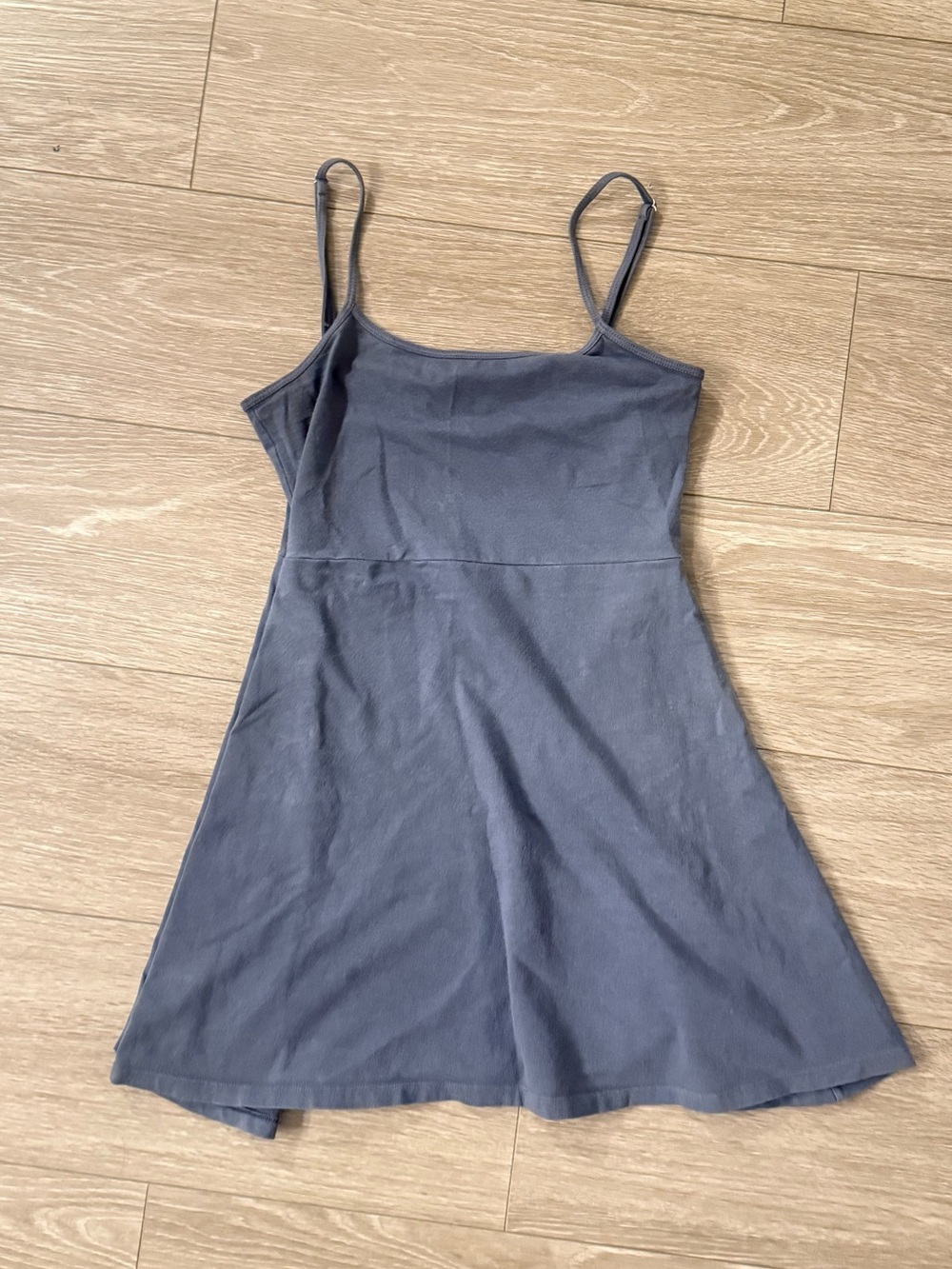Brandy Melville Navy Blue Spaghetti Strap Mini Dress
